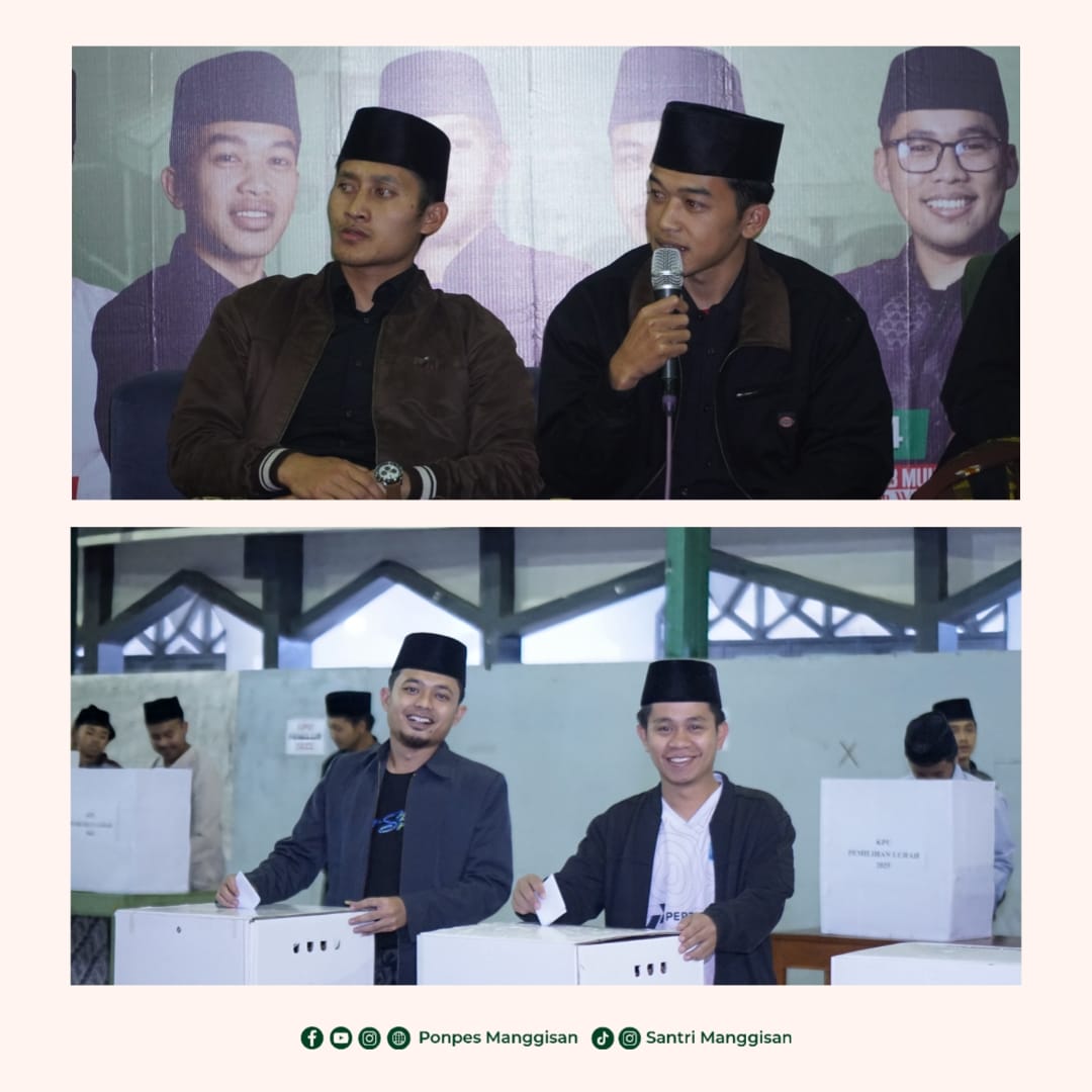Tamami dan Muhlisun Menang Telak dalam Pemilihan Lurah dan Wakil Lurah Pondok Pesantren Al Mubaarok