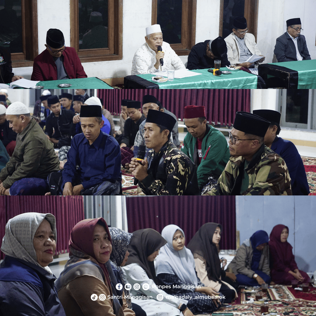 Rapat Besar menjelang Haflah ke29 Ponpes AlMubaarok Manggisan