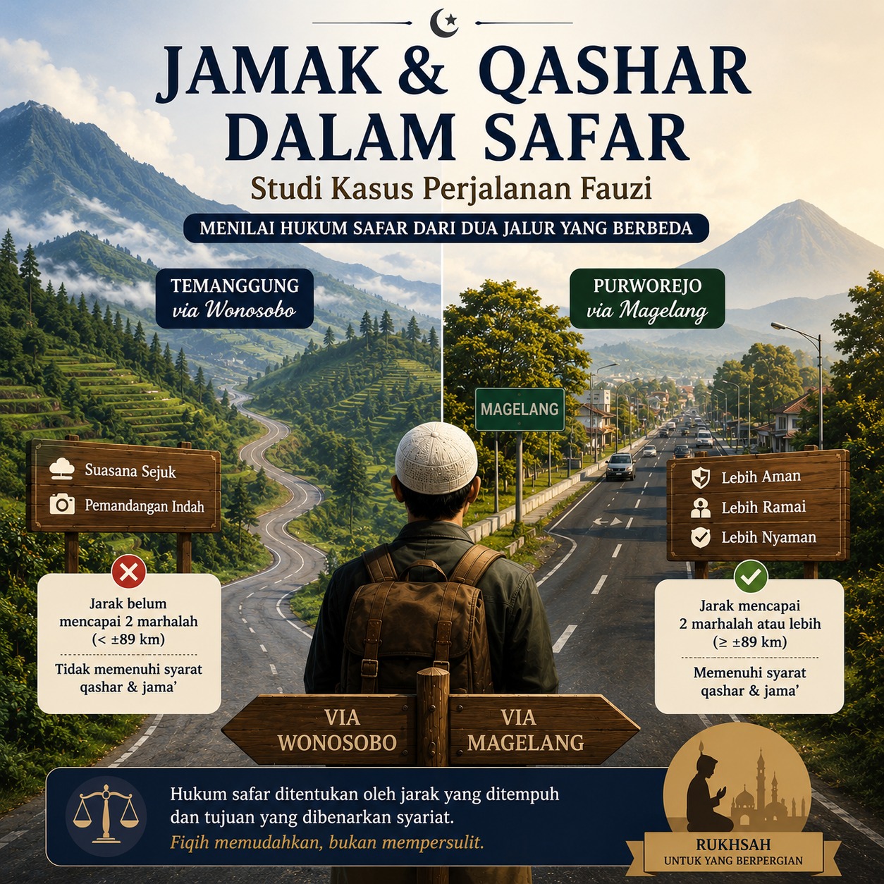Menilai Hukum Safar dari Dua Jalur yang Berbeda Ini Penjelasannya!